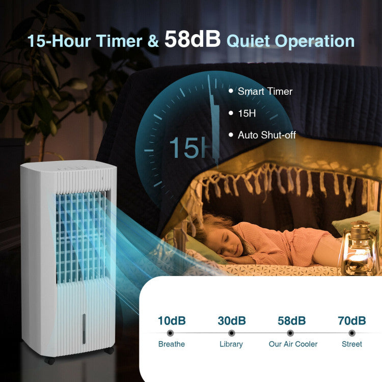 3-in-1 Evaporative Air Cooler with 3 Modes