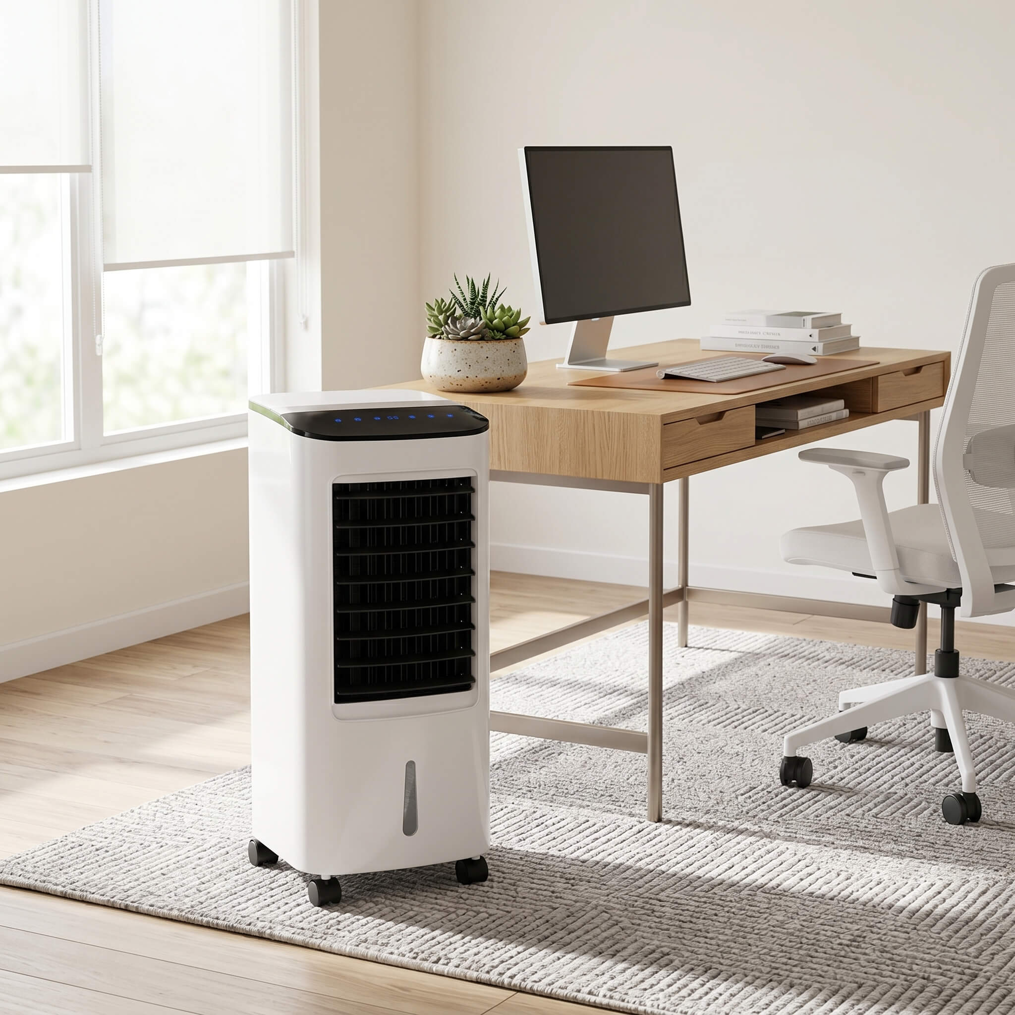 Portable Air Conditioner Stand Up Room Cooler Indoor AC Unit ( Windowless ) for Bedroom, Home & Office