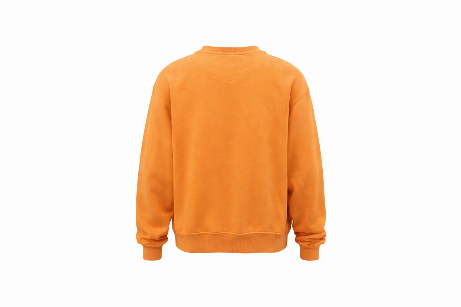 Pella Iowa Embroidered Orange Crewneck Sweatshirt for Women Oversized Casual Pullover